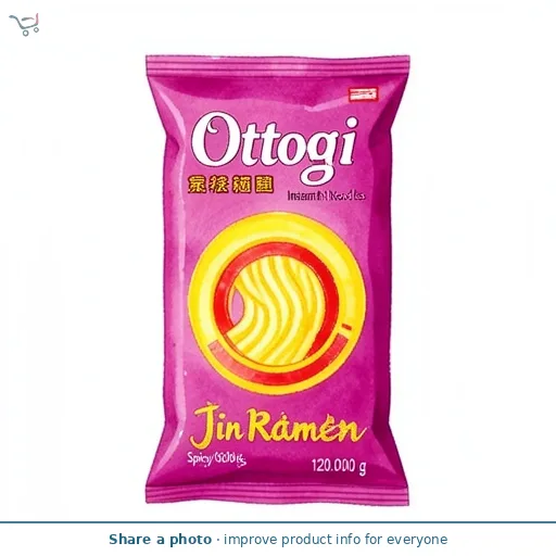 Ottogi Jin Ramen Spicy Noodles 