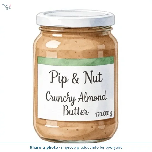 Pip & Nut Crunchy Almond Butter 170g