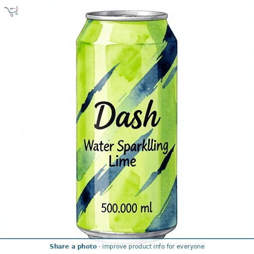DASH Water Sparkling Lime
