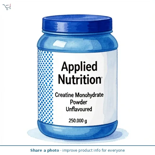 Applied Nutrition Creatine Monohydrate Powder Unflavoured 250g