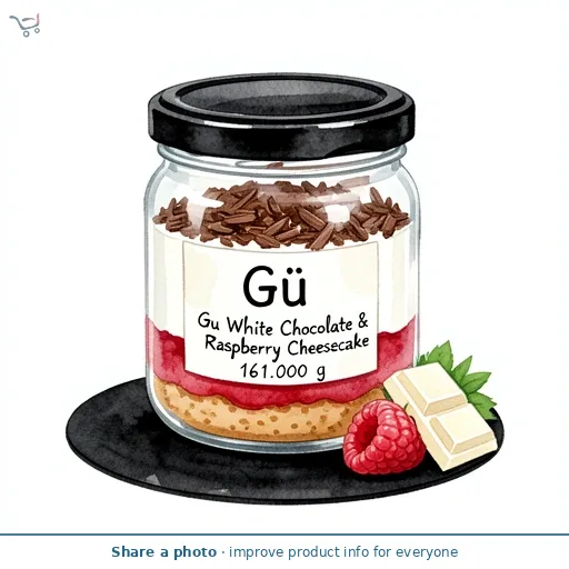 Gu White Chocolate & Raspberry Cheesecake 