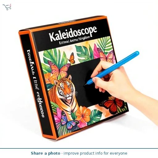 Kaleidoscope Etch Art Kits Animal Kingdom