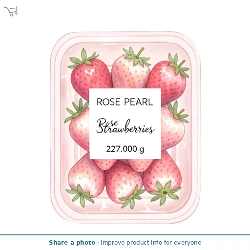 Rose Pearl Rose Strawberries 227g
