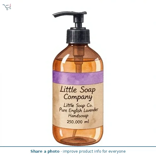 Little Soap Co. Pure English Lavender Handsoap