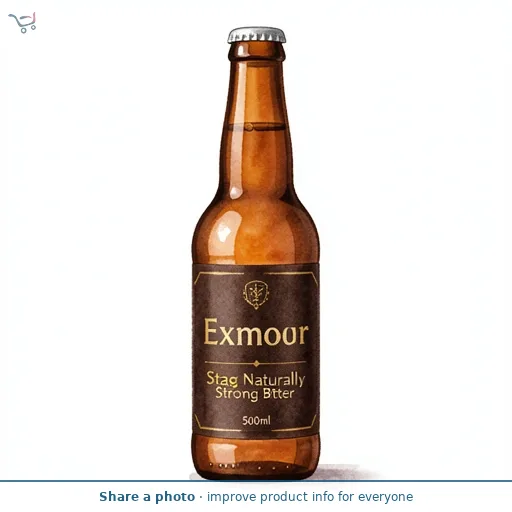 Exmoor Stag Naturally Strong Bitter 500ml