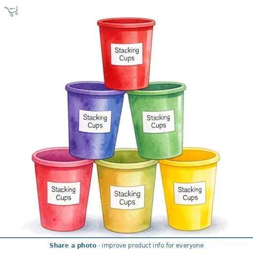 Chad Valley Stacking Cups