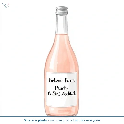 Belvoir Farm Peach Bellini Mocktail