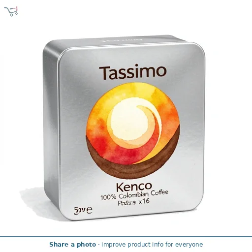 Tassimo Kenco 100% Colombian Coffee Pods x16