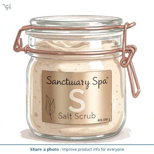 Sanctuary Spa Salt Scrub 650g
