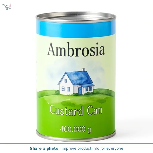 Ambrosia Custard Can 400g