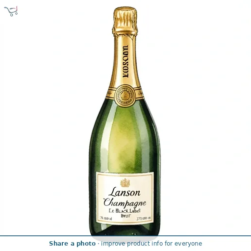 Lanson Champagne Le Black Label Brut 37.5cl
