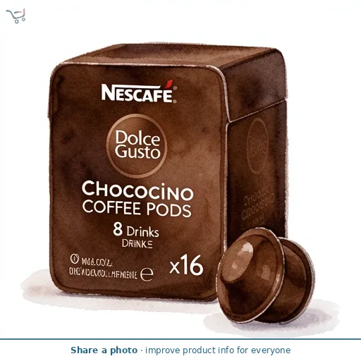 Nescafé Dolce Gusto Chococino Coffee Pods 8 Drinks, x16