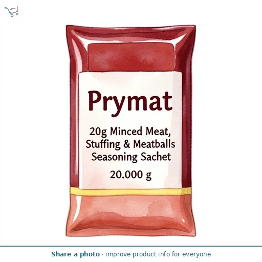 Prymat 20g Minced Meat, Stuffing & Meatballs Seasoning Sachet