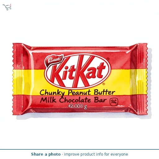 KitKat Chunky Peanut Butter Milk Chocolate Bar 42g