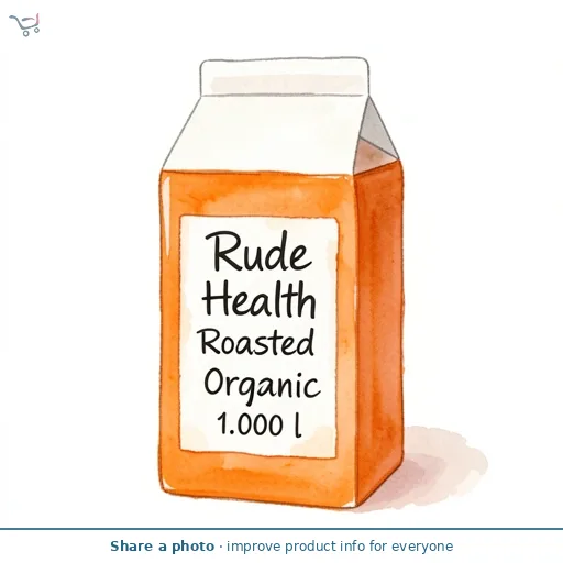 Rude Health Roasted Almond Organic 1L