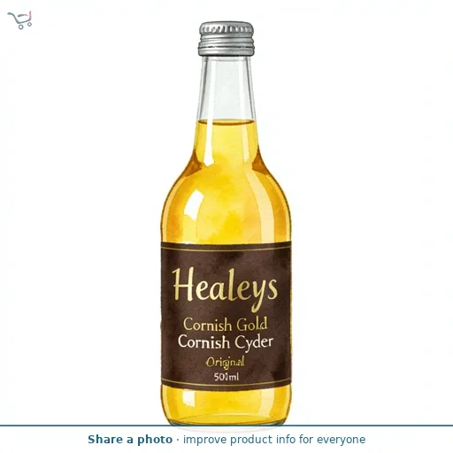 Healeys Cornish Gold Original Cornish Cyder 500ml