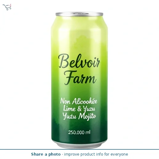 Belvoir Farm Non Alcoholic Lime & Yuzu Mojito 250ml