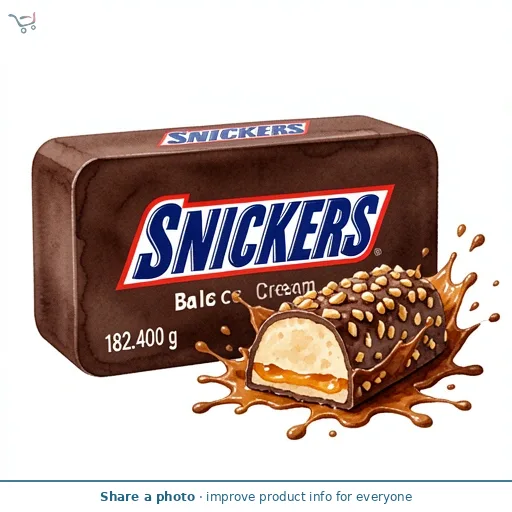 Snickers Bar Ice Cream