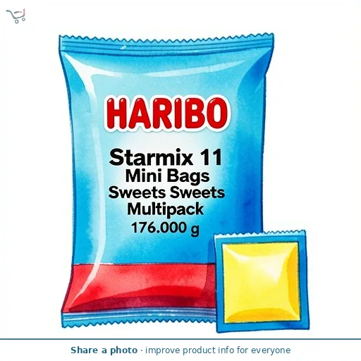 Haribo Starmix 11 Mini Bags Sweets Multipack