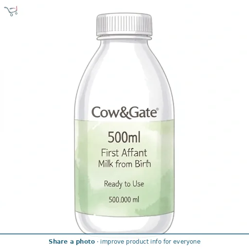 Cow & Gate 500ml First Infant Milk from Birth Ready to Use