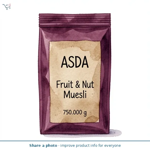 ASDA Fruit & Nut Muesli 750g