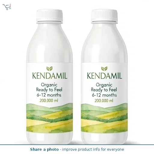 Kendamil Organic Ready to Feed 6x200ml 6-12 months
