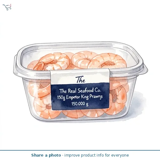 The Real Seafood Co. 150g Emperor King Prawns