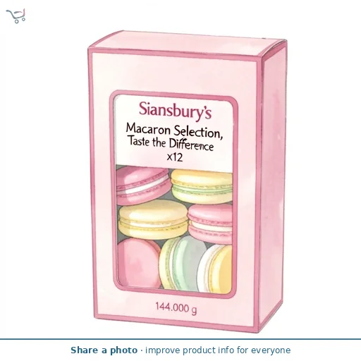 Sainsbury's Macaron Selection, Taste the Difference x12 144g