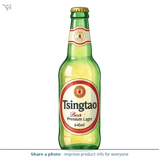 Tsingtao Beer Premium Lager 640ml