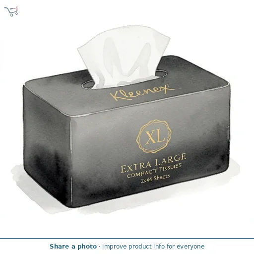 Kleenex Extra Large Compact Tissues 2x44 Sheets