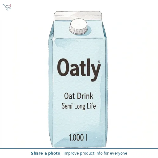 Oatly Oat Drink Semi Long Life 1L