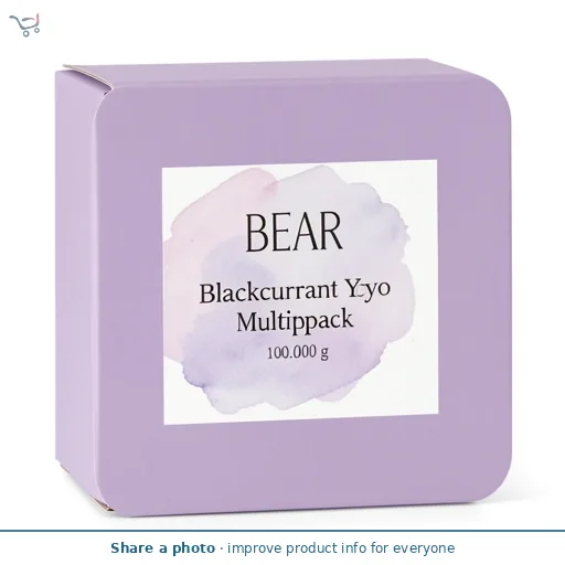 BEAR Fruit Yoyos Blackcurrant Multipack 5 x 20g