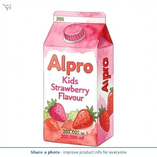 Alpro Kids Strawberry Flavour