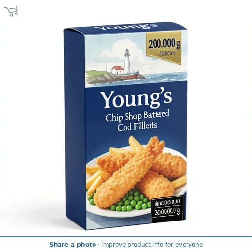 Young's Chip Shop Battered Cod Fillets 