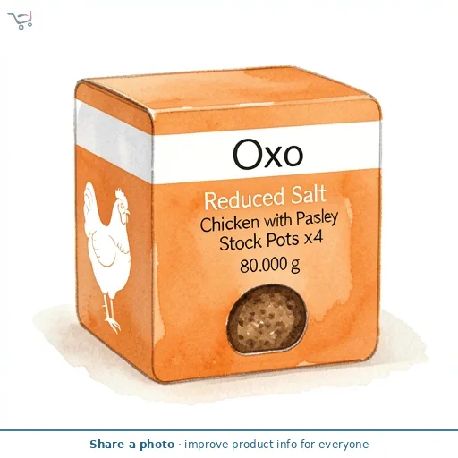 Oxo Reduced Salt Chicken with Bay and Parsley Stock Pots x4 80g