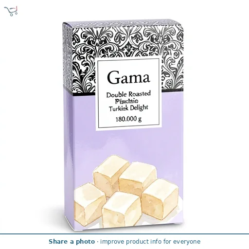 Gama Double Roasted Pistachio Turkish Delight 180g