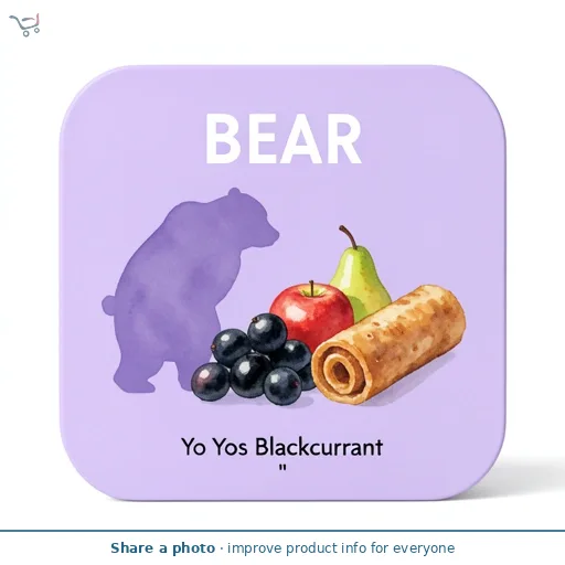 BEAR Yo Yos Blackcurrant