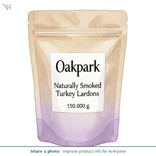 Oakpark Naturally Smoked Turkey Lardons 150g