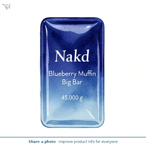 Nakd Blueberry Muffin Big Bar 45g