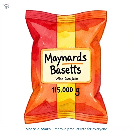 Maynards Bassetts Wine Gums Juicies 