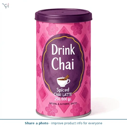 Drink Me Chai Spiced Chai Latte