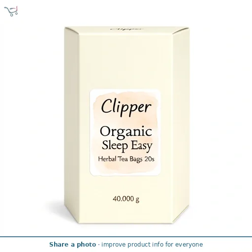 Clipper Organic Sleep Easy Herbal Tea Bags 20s