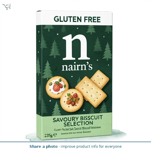 Nairn's Gluten Free Savoury Biscuit Selection 235g