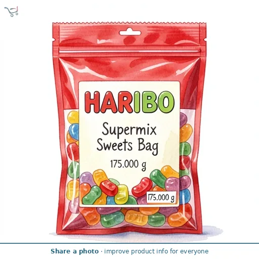 Haribo Supermix Sweets Share Bag 175g