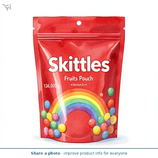 Skittles Fruits Pouch 136g