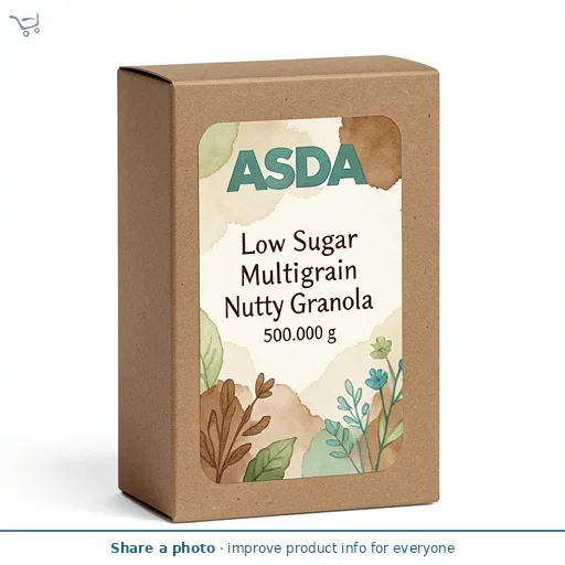 ASDA Low Sugar Multigrain Nutty Granola 500g