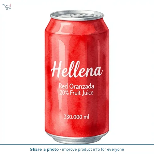 HELLENA Red Oranzada Fruit Drink 330ml