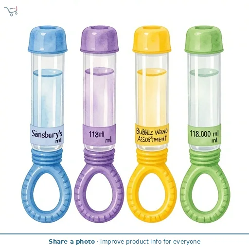 Sainsbury's 118ml Bubblz Wand Assortment