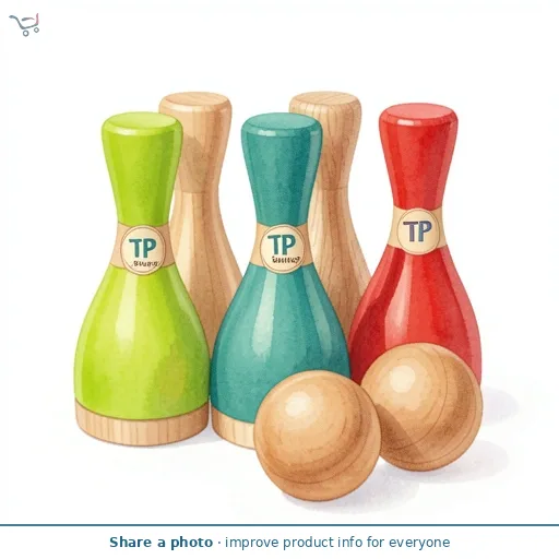 TP Toys Wooden Skittles