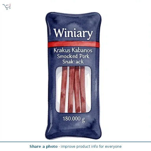 Krakus Kabanos Smoked Pork Snack